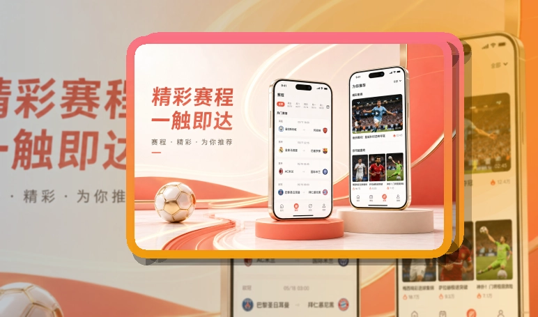 雷速 App使用亮点，比赛日更方便 页面展示